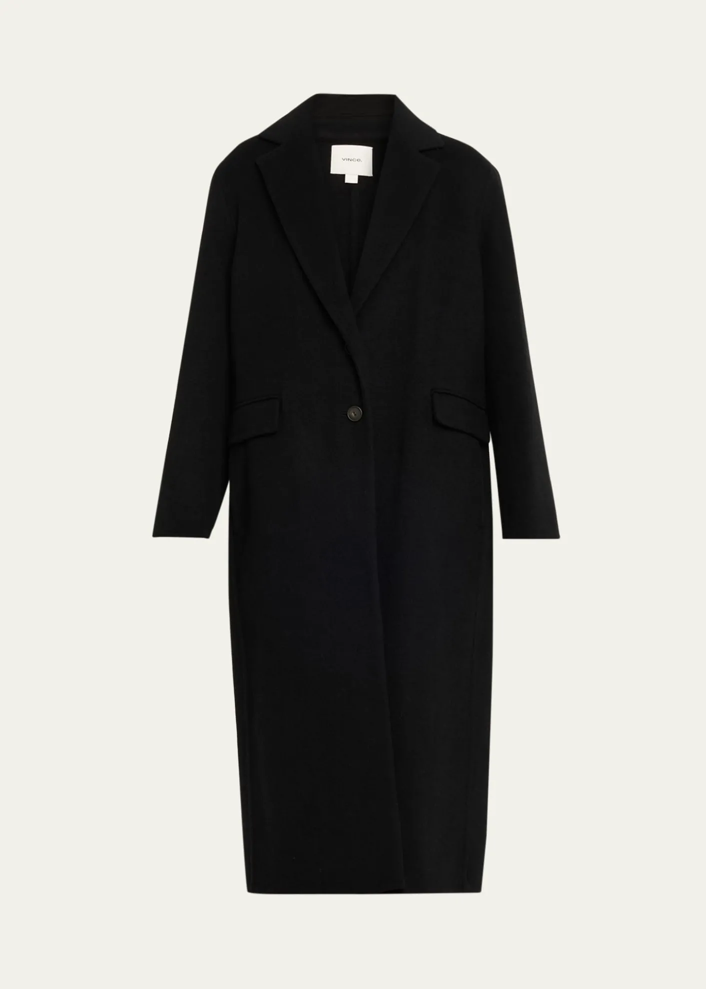 VinceCashmere-Wool Single-Breasted Coat