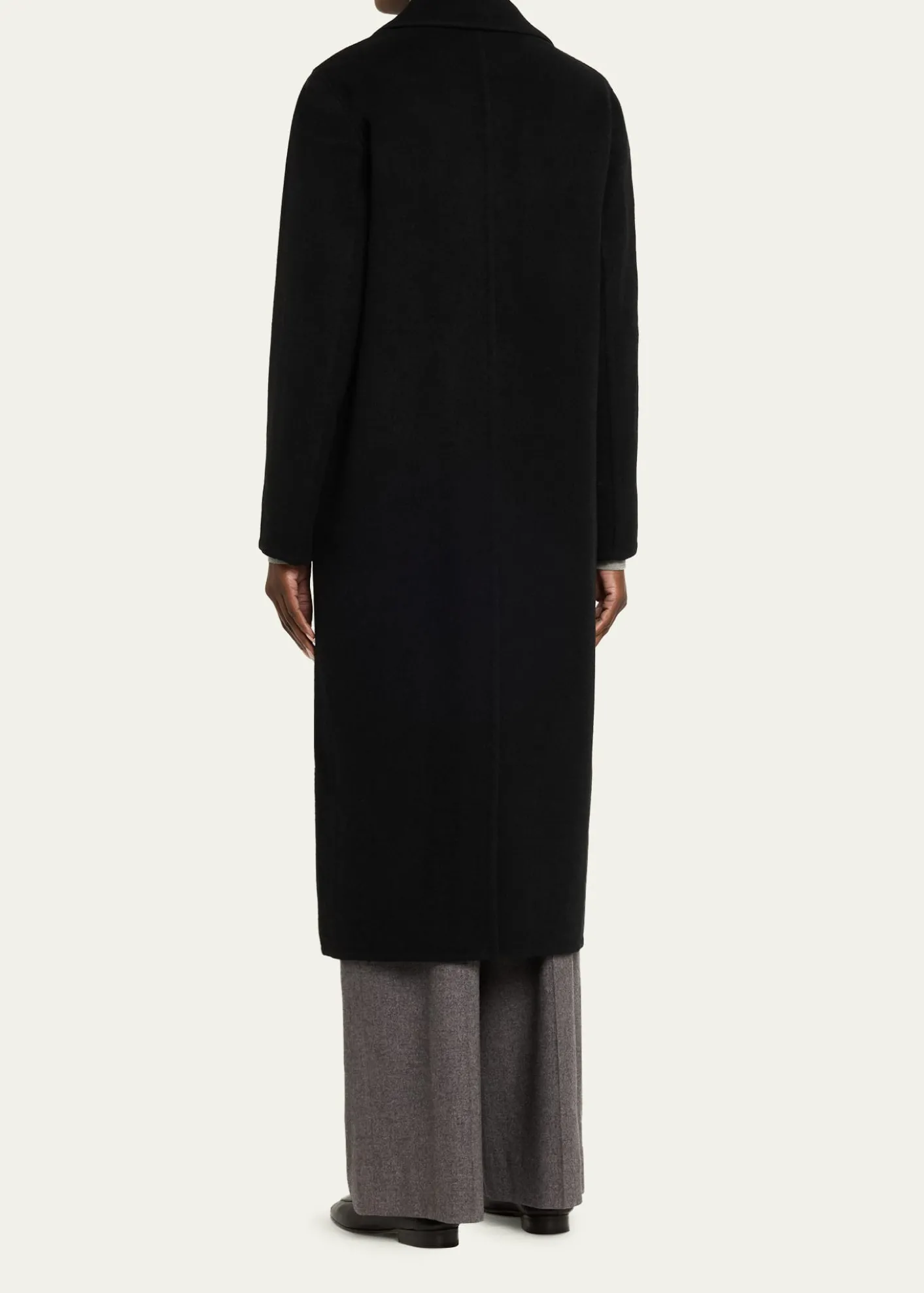 VinceCashmere-Wool Single-Breasted Coat