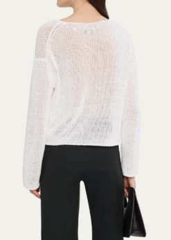 VinceCoated Cotton Pullover