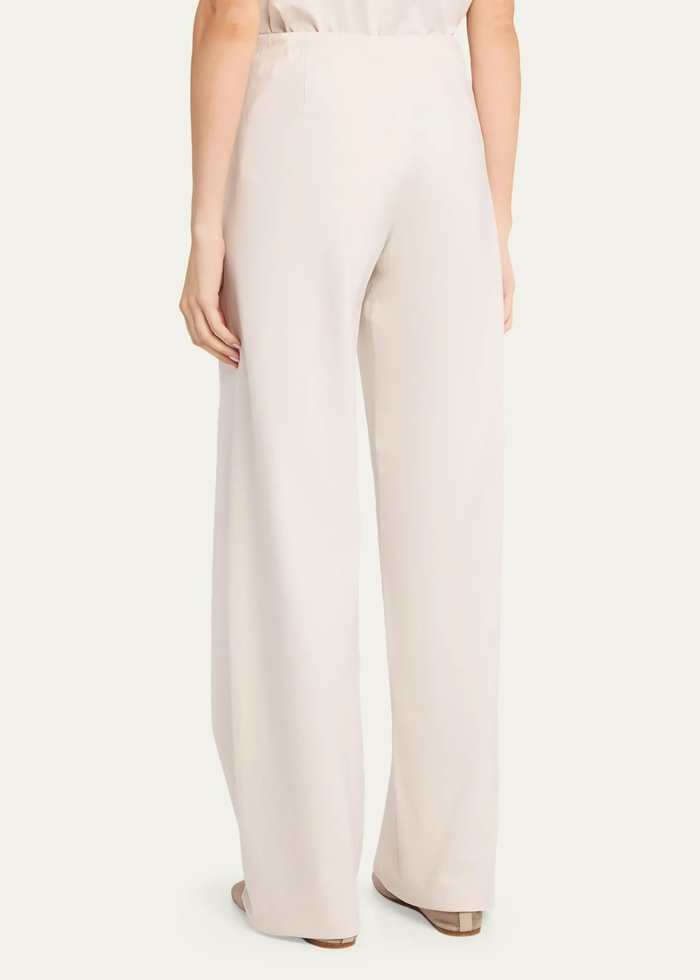 VinceColette High-Rise Crepe Pants
