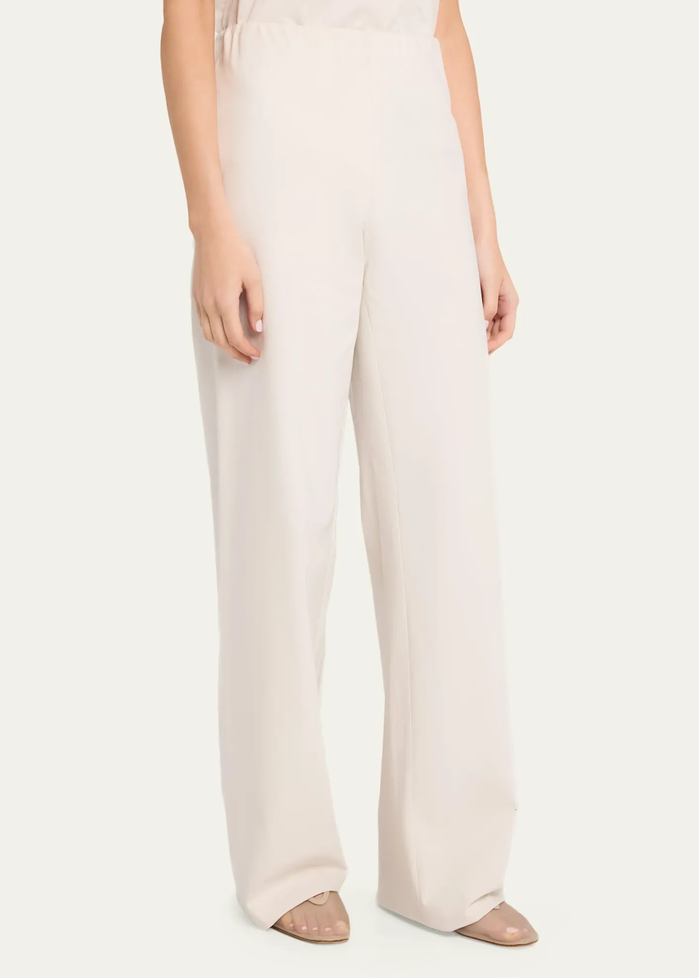 VinceColette High-Rise Crepe Pants