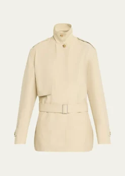VinceCotton-Blend Short Jacket