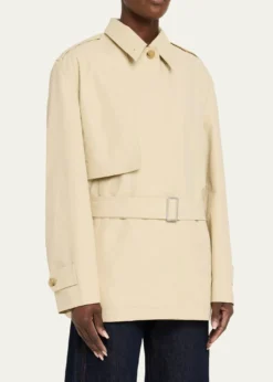 VinceCotton-Blend Short Jacket