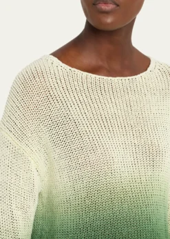 VinceDip-Dye Cotton Sweater