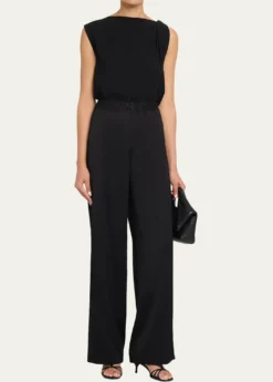 VinceDraped Shoulder Top