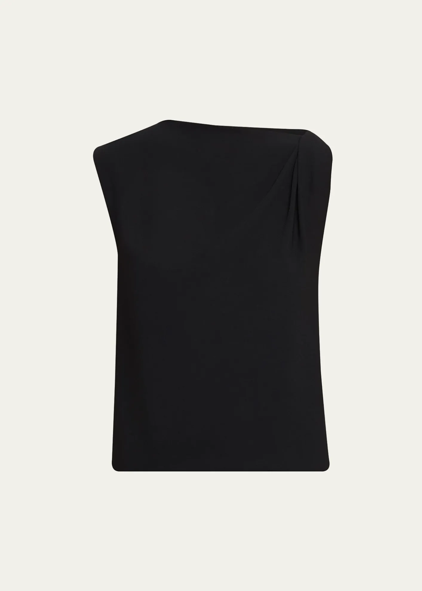 VinceDraped Shoulder Top