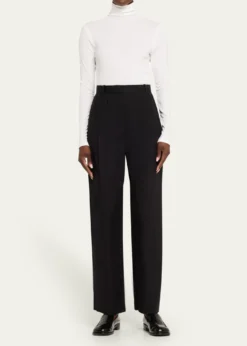 VinceEssential Long-Sleeve Turtleneck