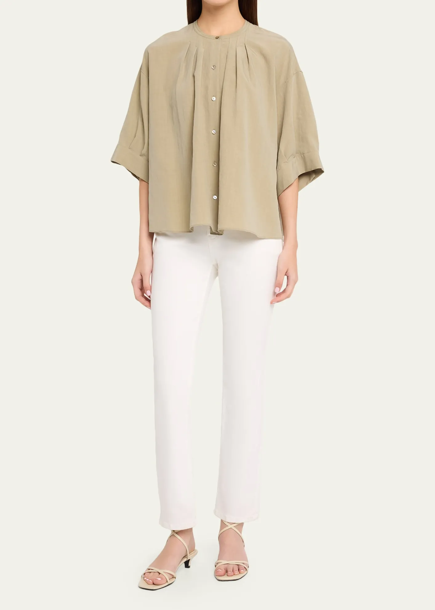VinceGathered A-Line Top