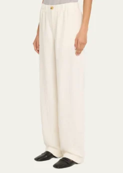 VinceHemp Wide-Leg Utility Pants