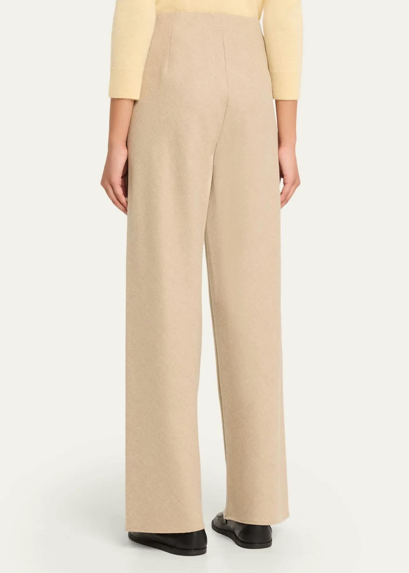 VinceHigh-Rise Wool Trousers