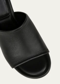 VinceJoan Glove Leather Slide Sandals