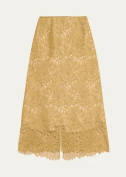 VinceLace Slip Skirt