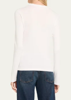 VinceLong-Sleeve Crewneck Tee