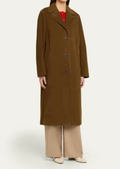VinceLong Suede Coat