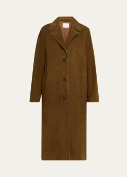 VinceLong Suede Coat
