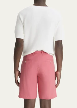 VinceMen's Italian Cotton Extended-Tab Shorts