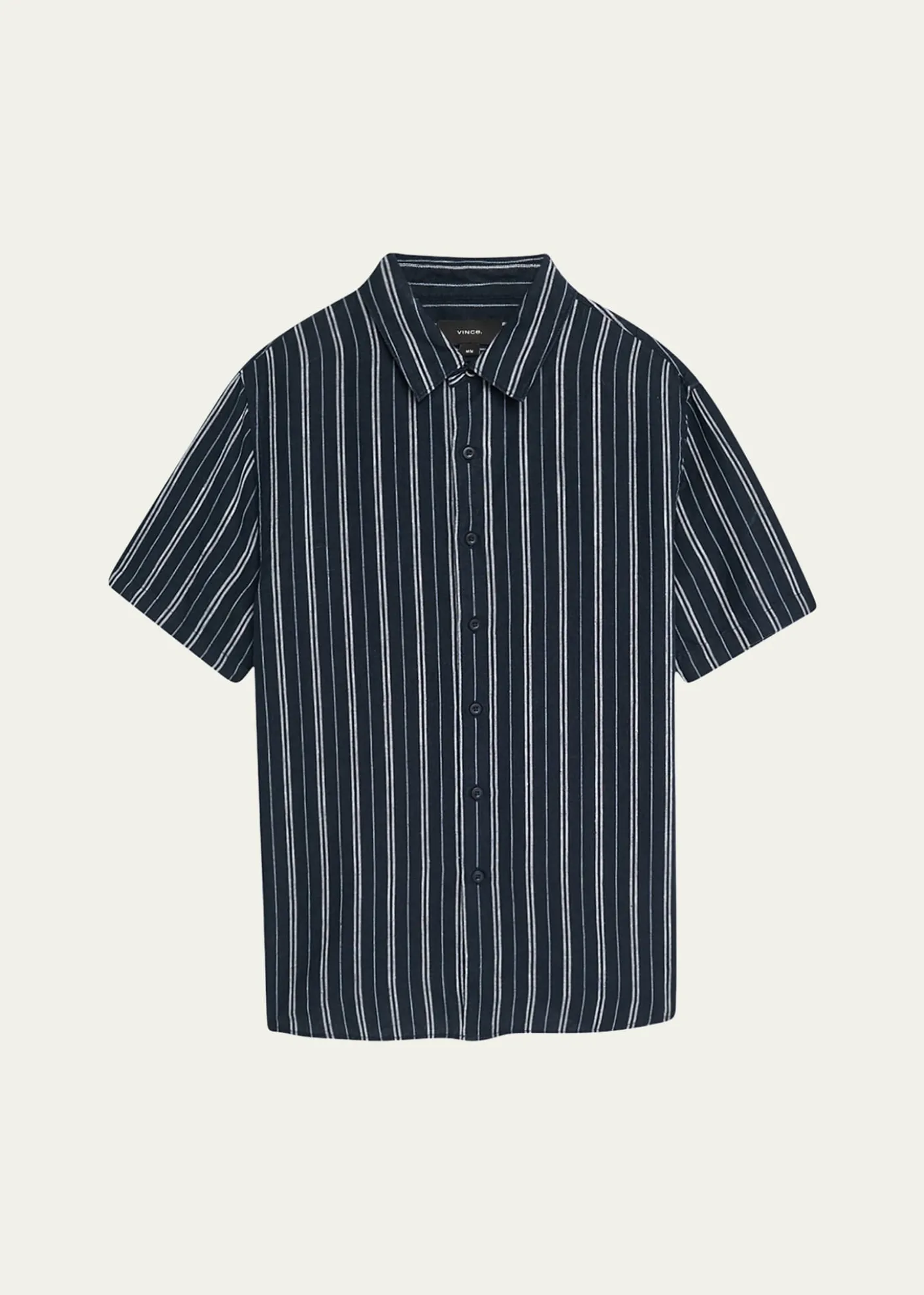 VinceMen's Classic Striped Sport Shirt