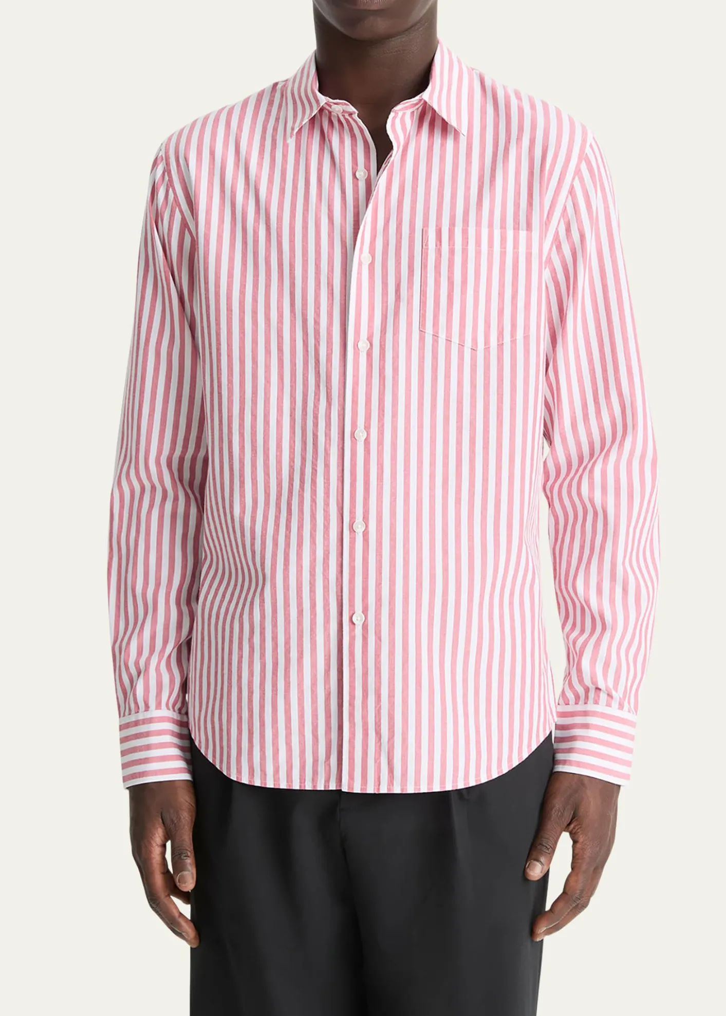 VinceMen's Hermosa Stripe Sport Shirt