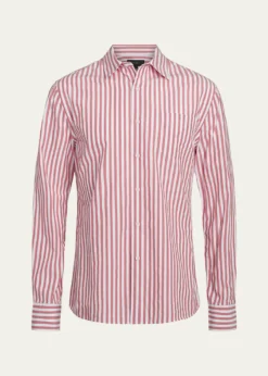 VinceMen's Hermosa Stripe Sport Shirt