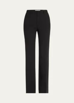 VinceMid-Rise Tailored Flare Pants