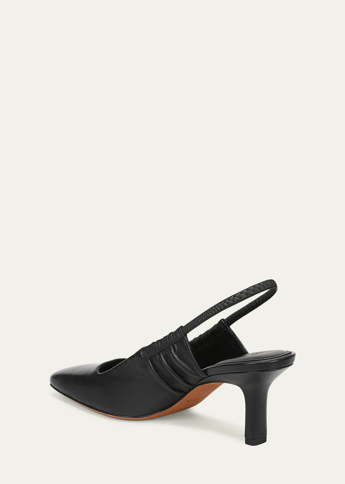 Vince65mm Venice Leather Slingback Pumps