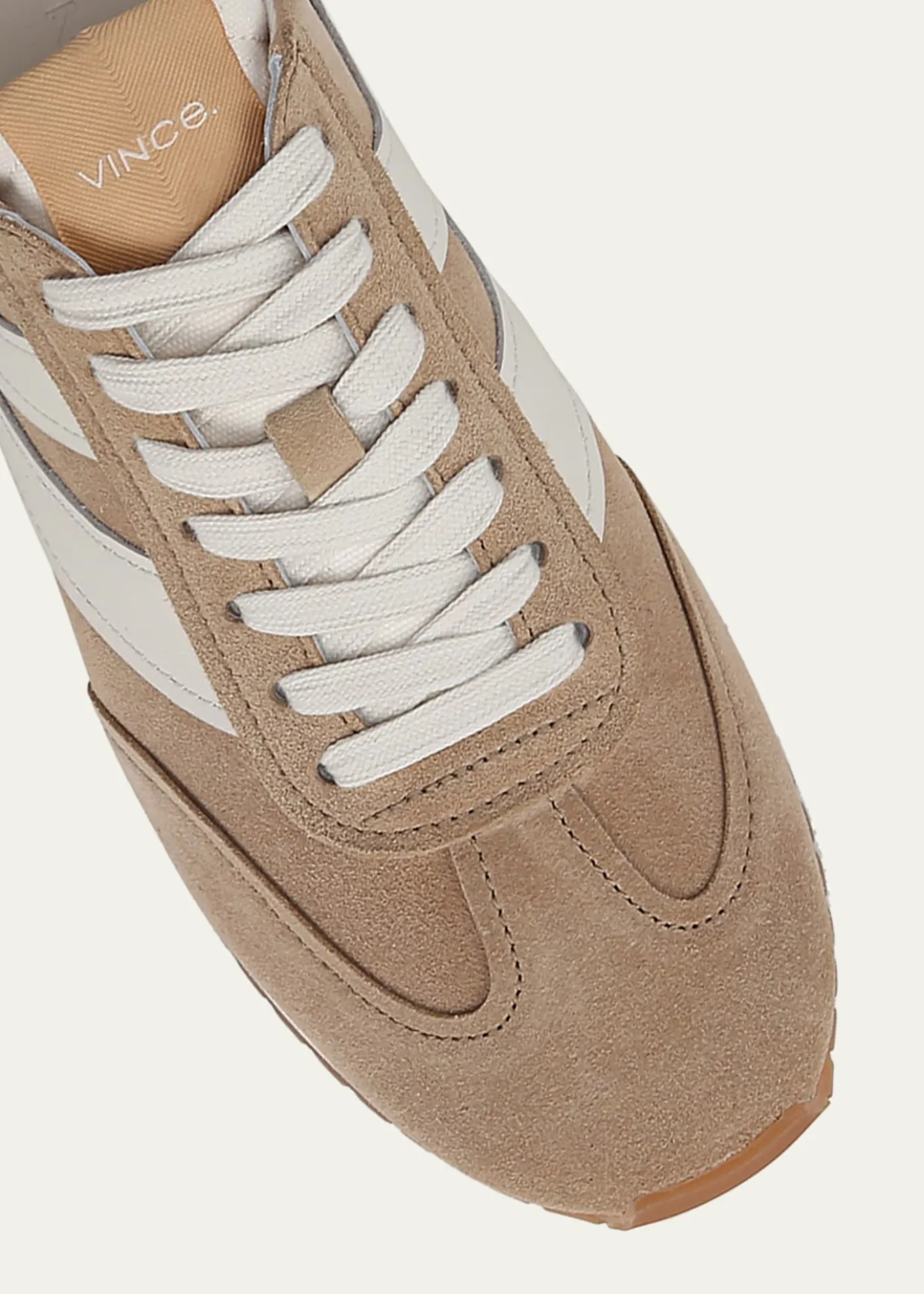 VinceOasis Mixed Leather Retro Sneakers