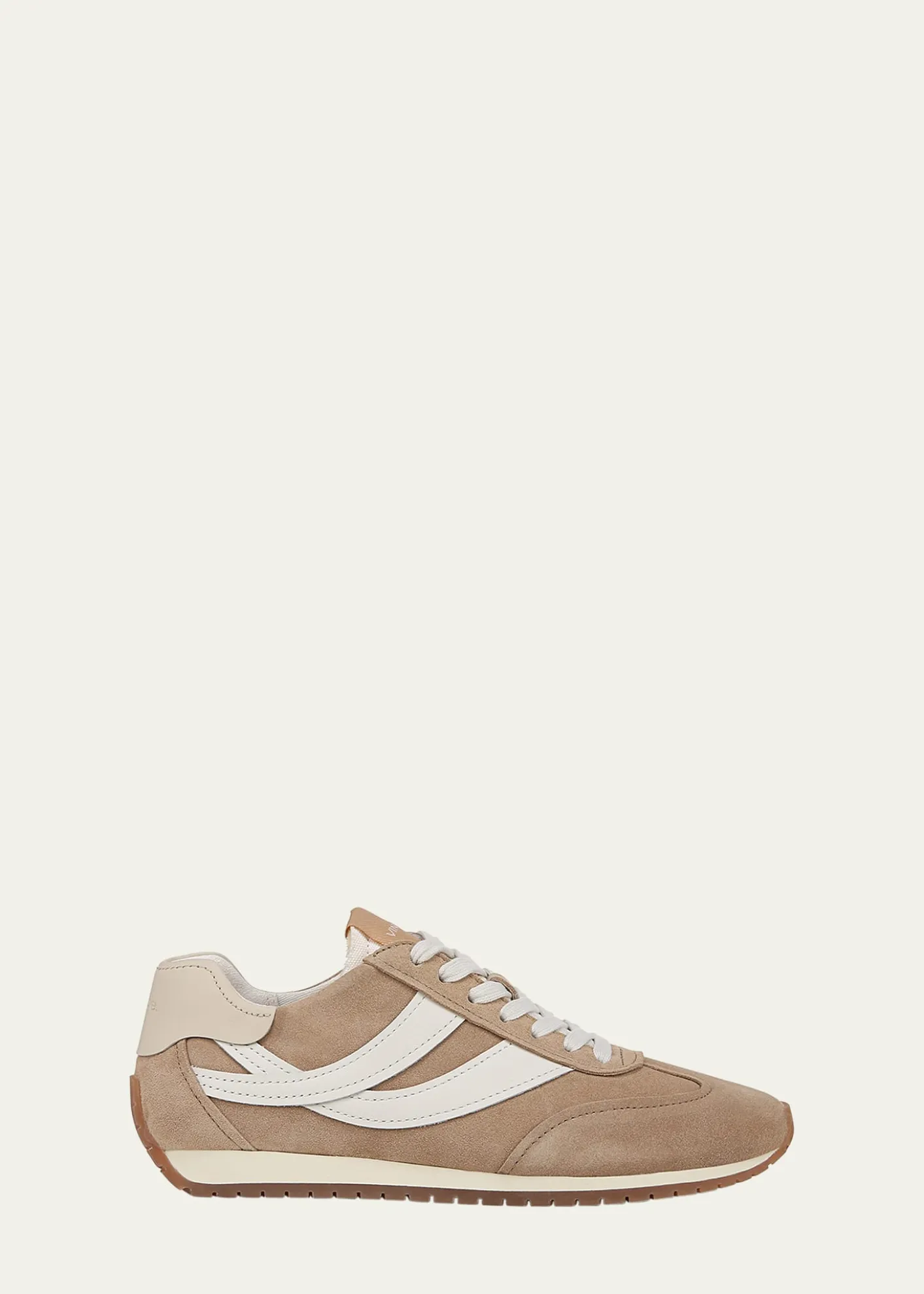 VinceOasis Mixed Leather Retro Sneakers