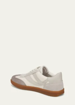 VinceOasis Mixed Leather Retro Sneakers