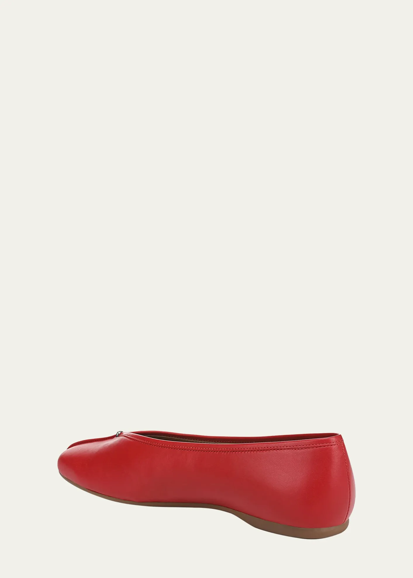 VinceOri Leather Ballet Flats