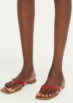 VinceSan Juan Jelly Flat Thong Sandals