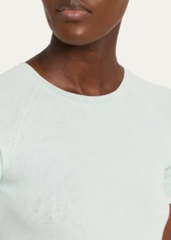 VinceShort-Sleeve Double-Layer Tee