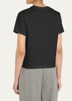 VinceShort-Sleeve Pima Cotton Crewneck T-Shirt