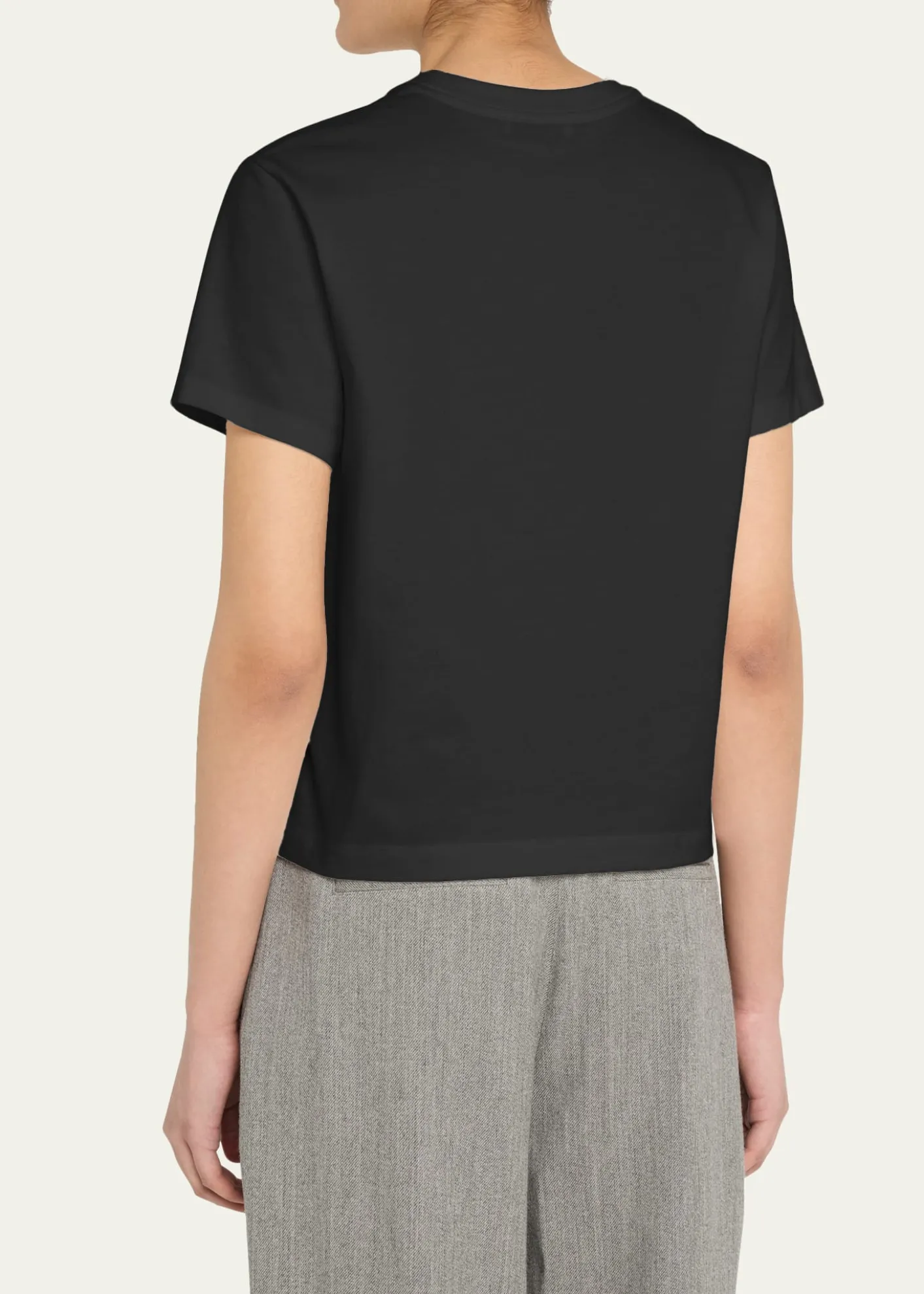 VinceShort-Sleeve Pima Cotton Crewneck T-Shirt