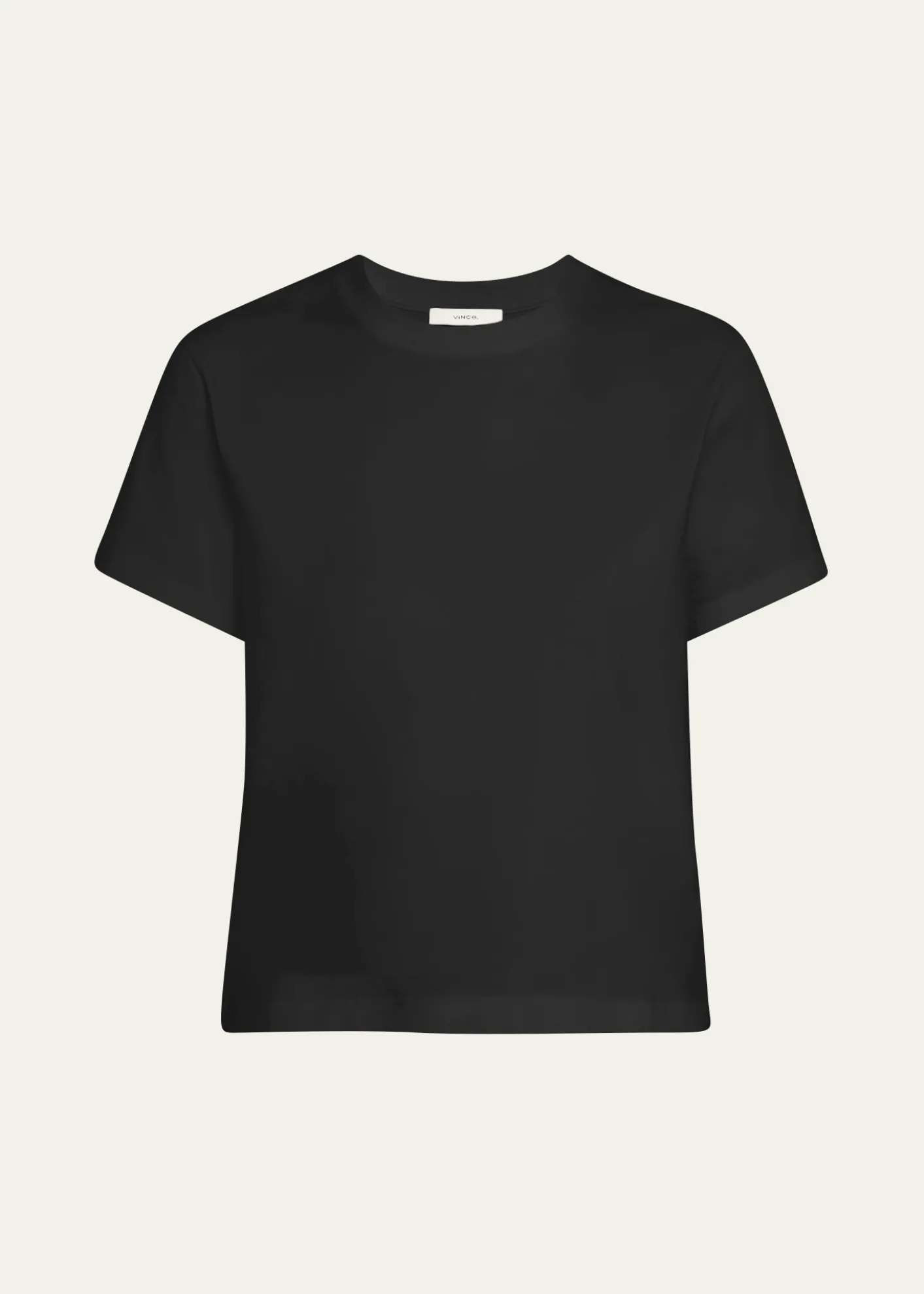 VinceShort-Sleeve Pima Cotton Crewneck T-Shirt