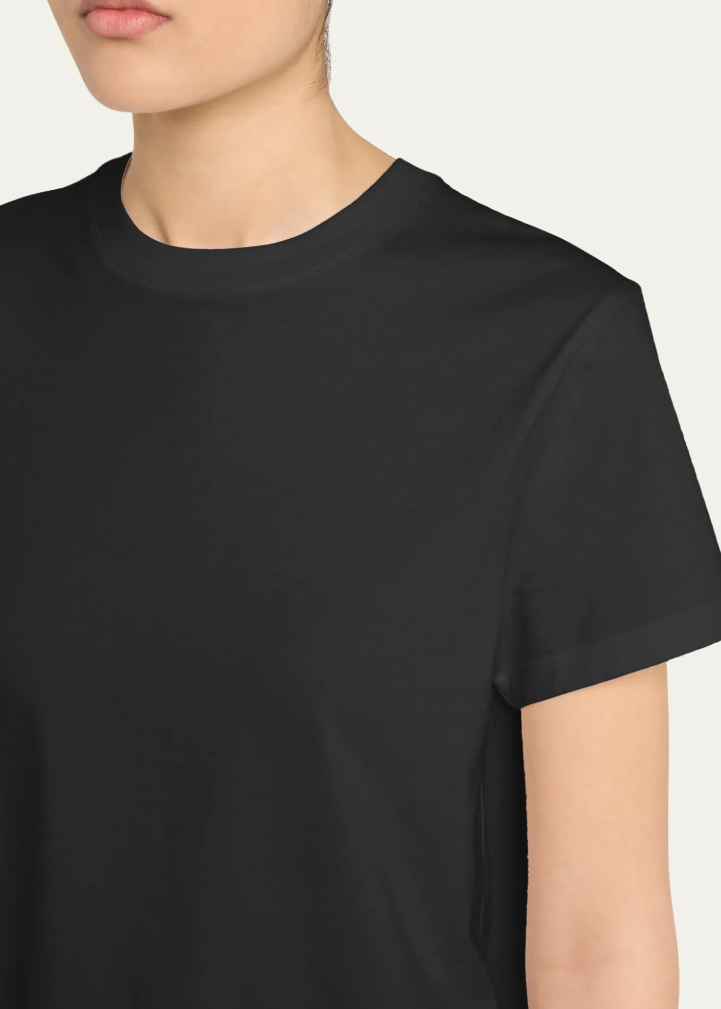 VinceShort-Sleeve Pima Cotton Crewneck T-Shirt