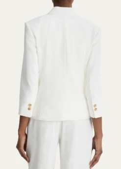 VinceShrunken Linen Blazer