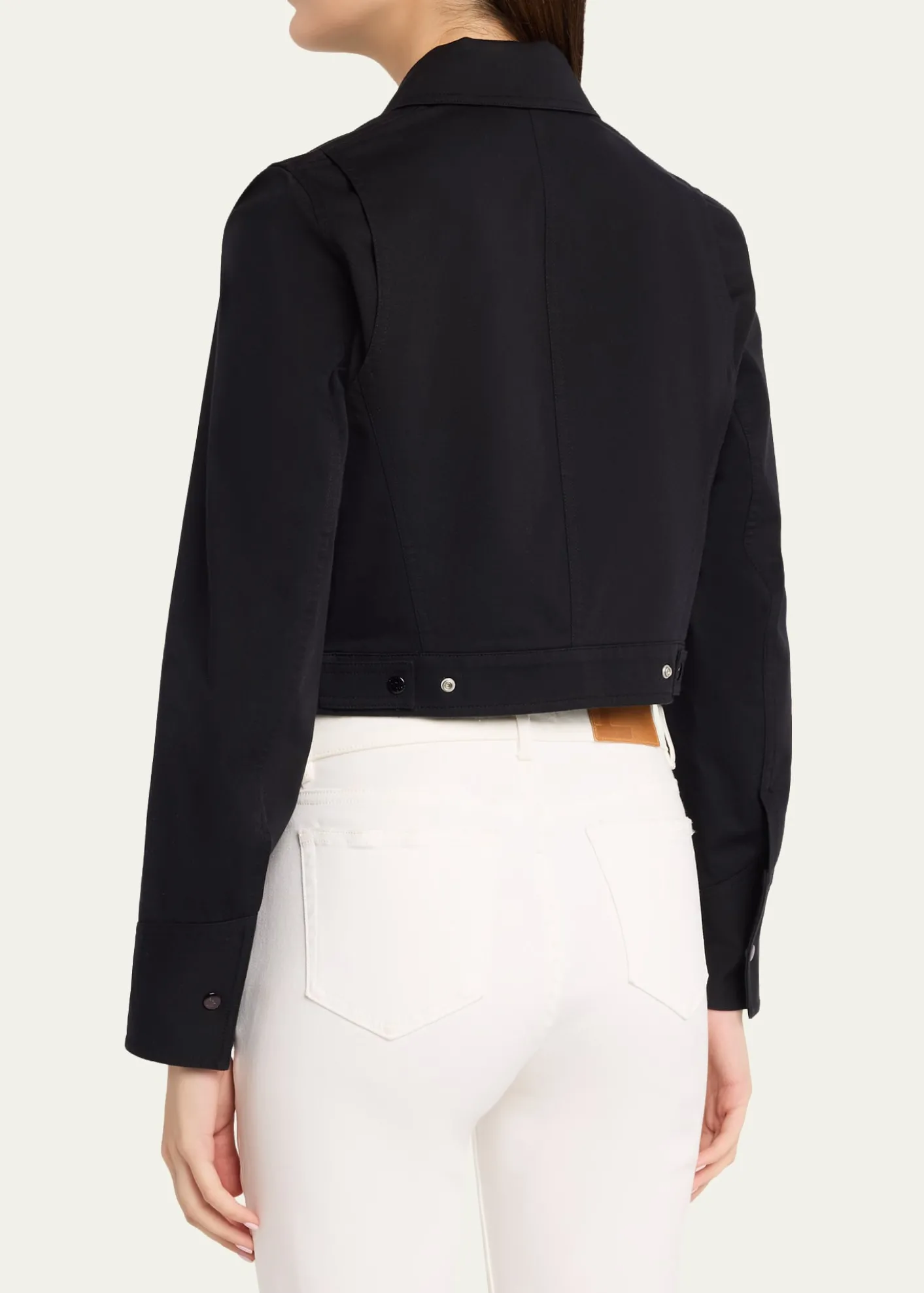 VinceShrunken Stretch Cotton Jacket