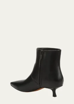 VinceSimone Leather Ankle Booties