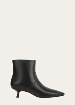 VinceSimone Leather Ankle Booties