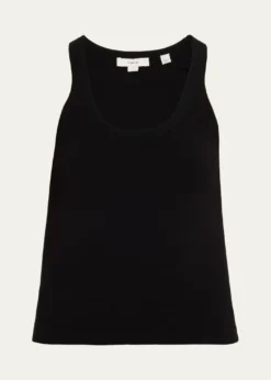 VinceStretch-Viscose Tank Top