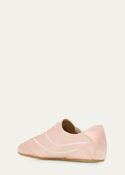 VinceSunset Satin Low-Top Trainers