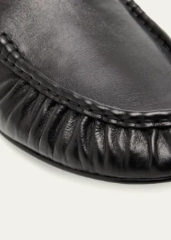 VinceTevin Leather Loafer Mules