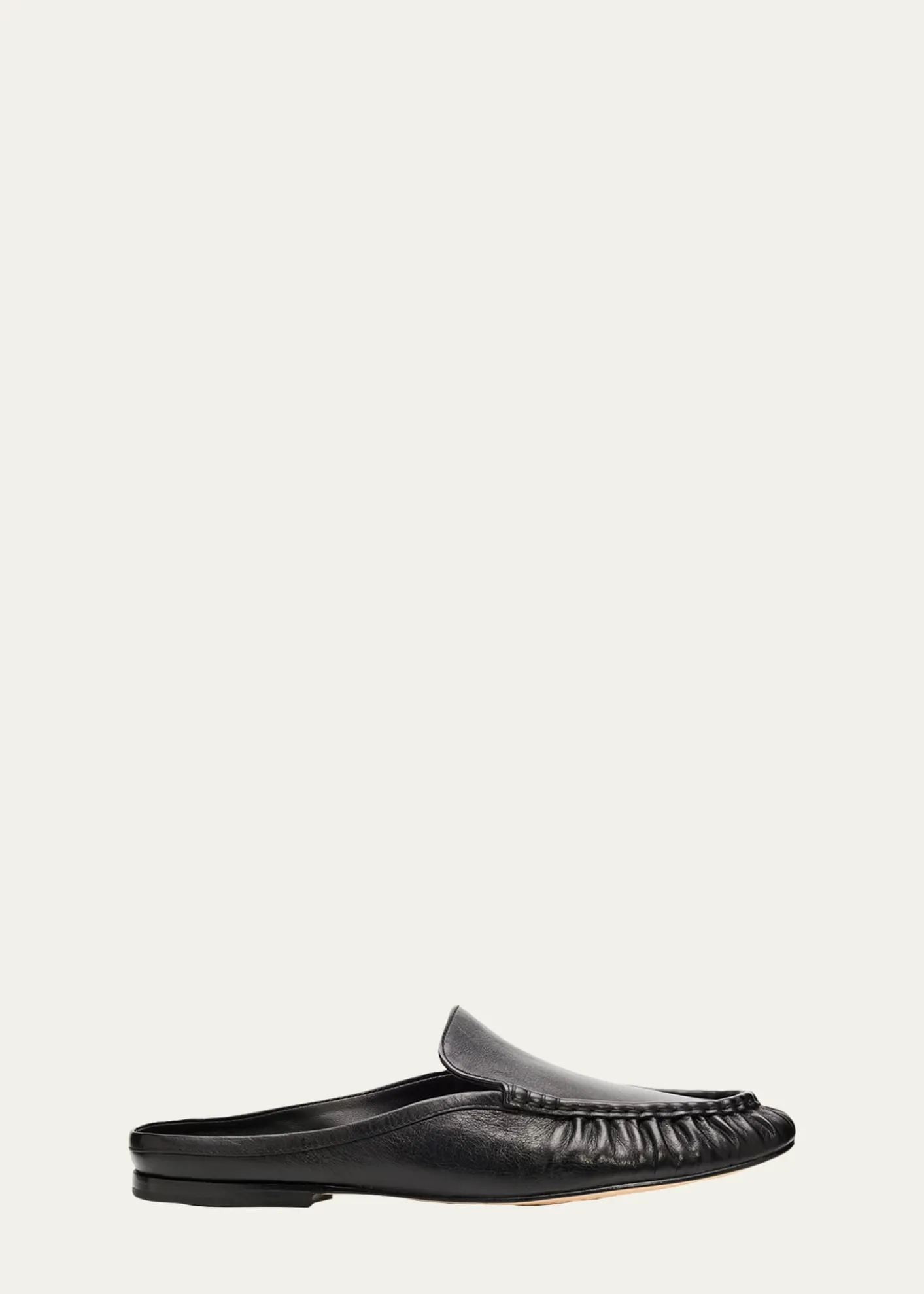 VinceTevin Leather Loafer Mules