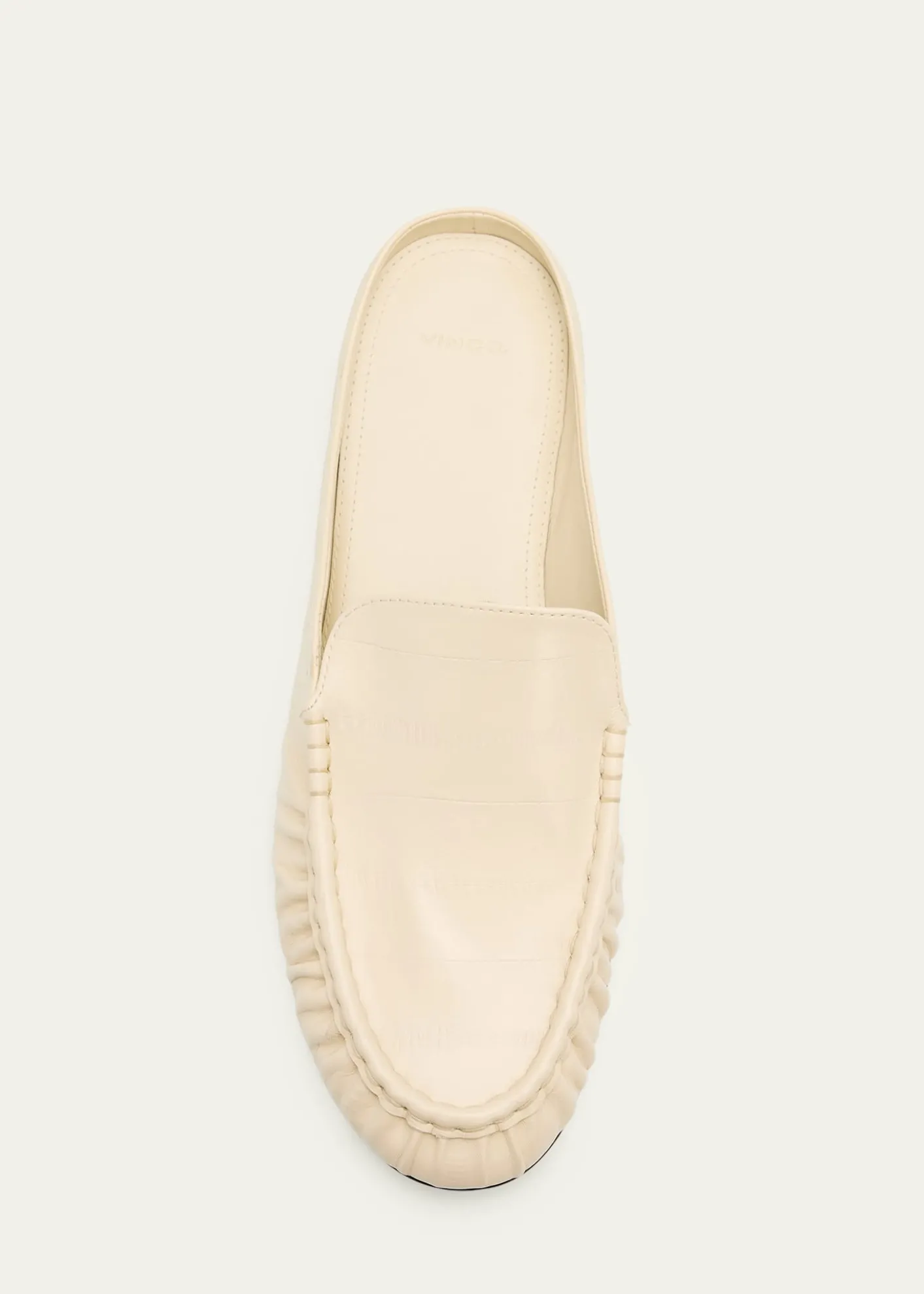 VinceTevin Leather Loafer Mules