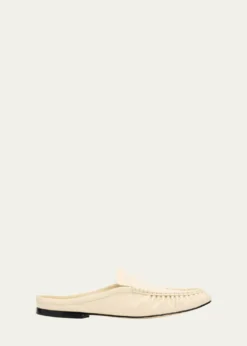 VinceTevin Leather Loafer Mules