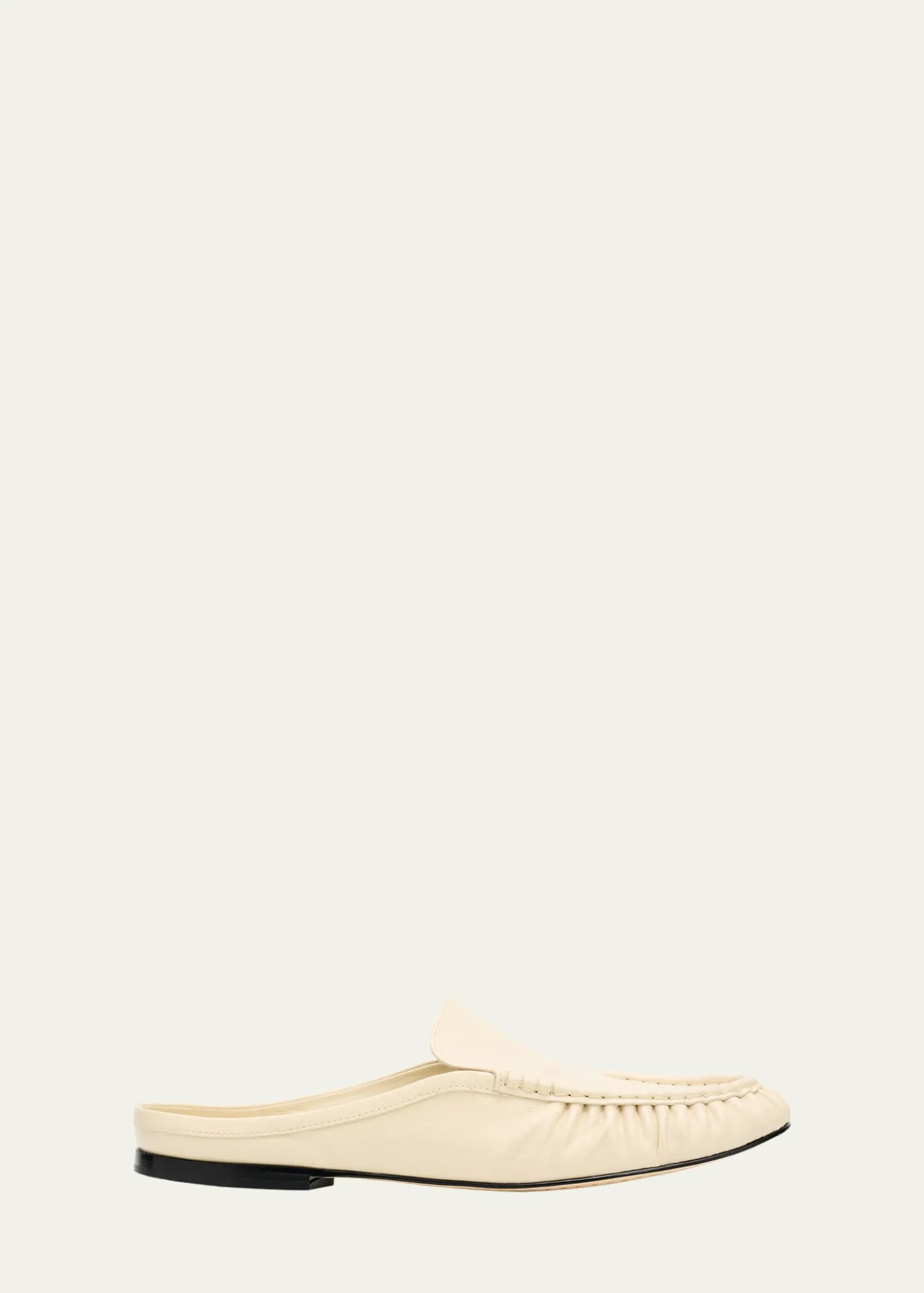 VinceTevin Leather Loafer Mules