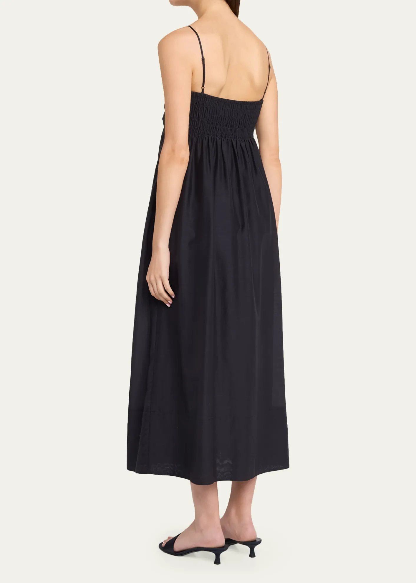 VinceTie-Front Cotton Maxi Dress