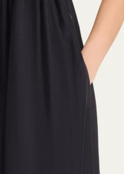 VinceTie-Front Cotton Maxi Dress