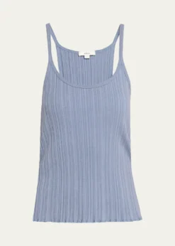 VinceVariegated Rib Tank Top