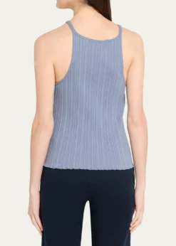 VinceVariegated Rib Tank Top